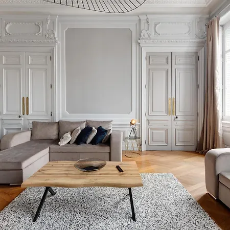 Le Rhone Haussmannien, Luxueux Spacieux Et Raffine Au Coeur De 6e Vue Rhone